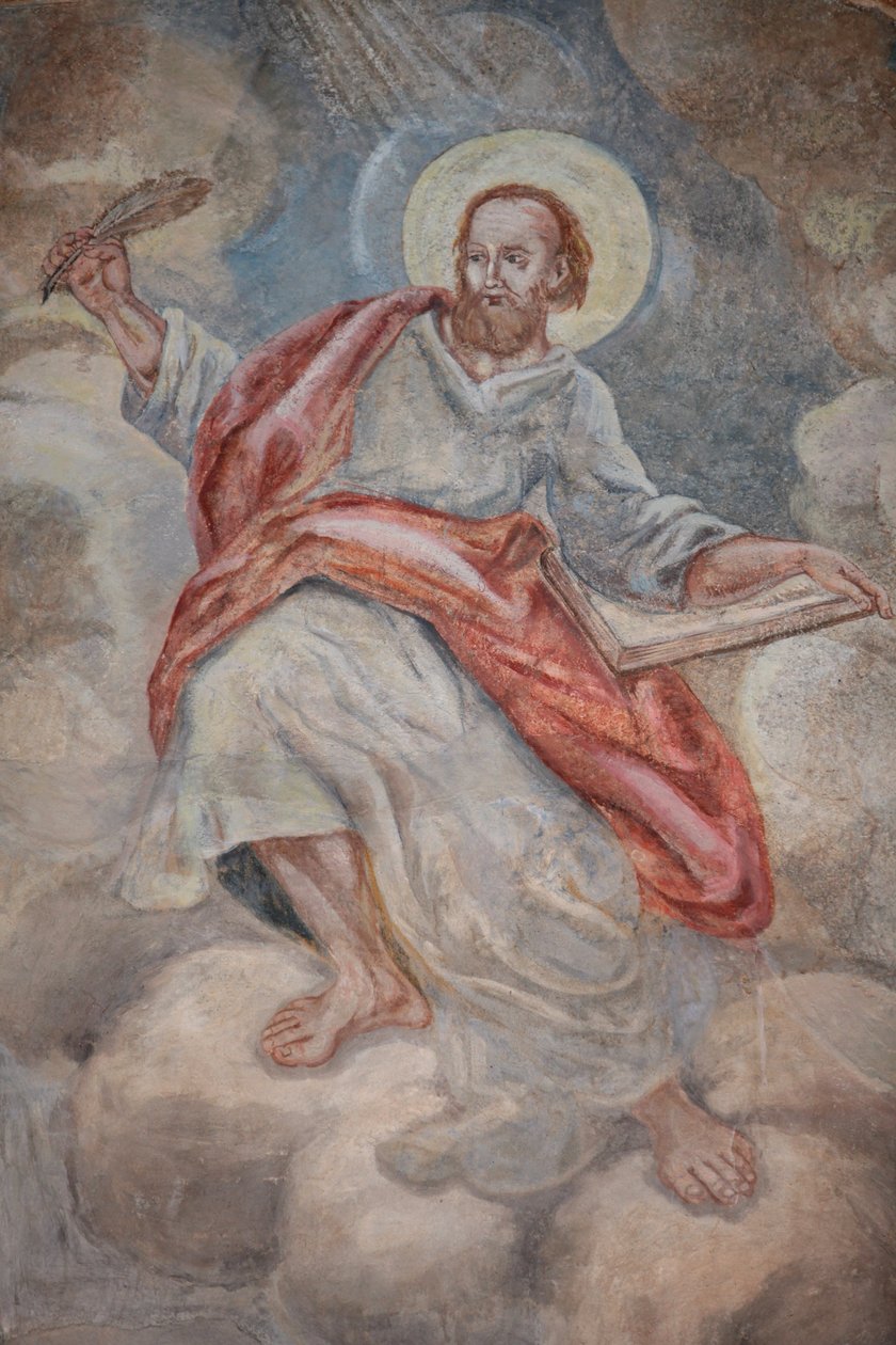 Unsere Liebe Frau von der Himmelfahrt Kirche. Heiliger Lukas, Cordon, Frankreich von Unbekannt