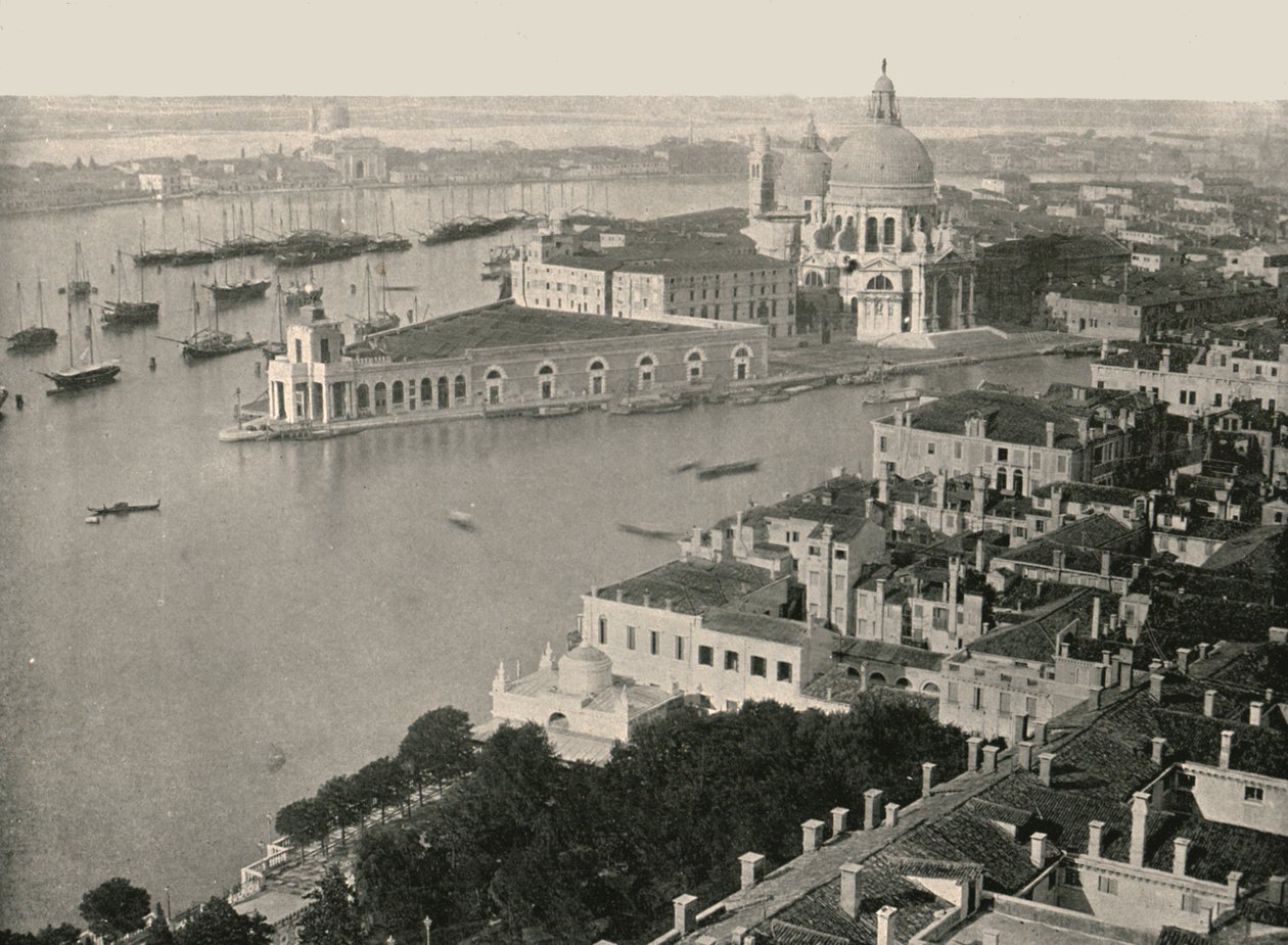 Panorama der Stadt Venedig, Italien, 1895 von Unbekannt