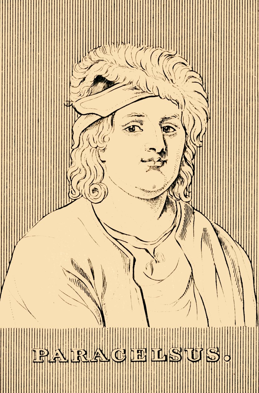 Paracelsus, 1493-1541, 1830 von Unbekannt