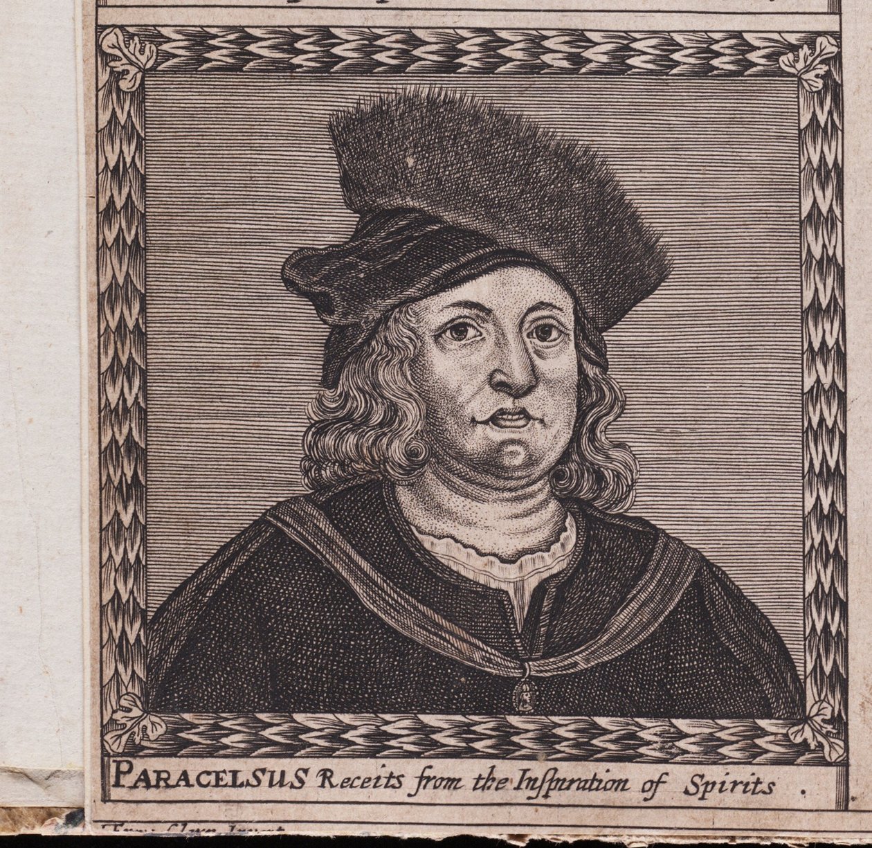 Paracelsus Aus: Der Orden der Inspirati, 1659 von Unbekannt
