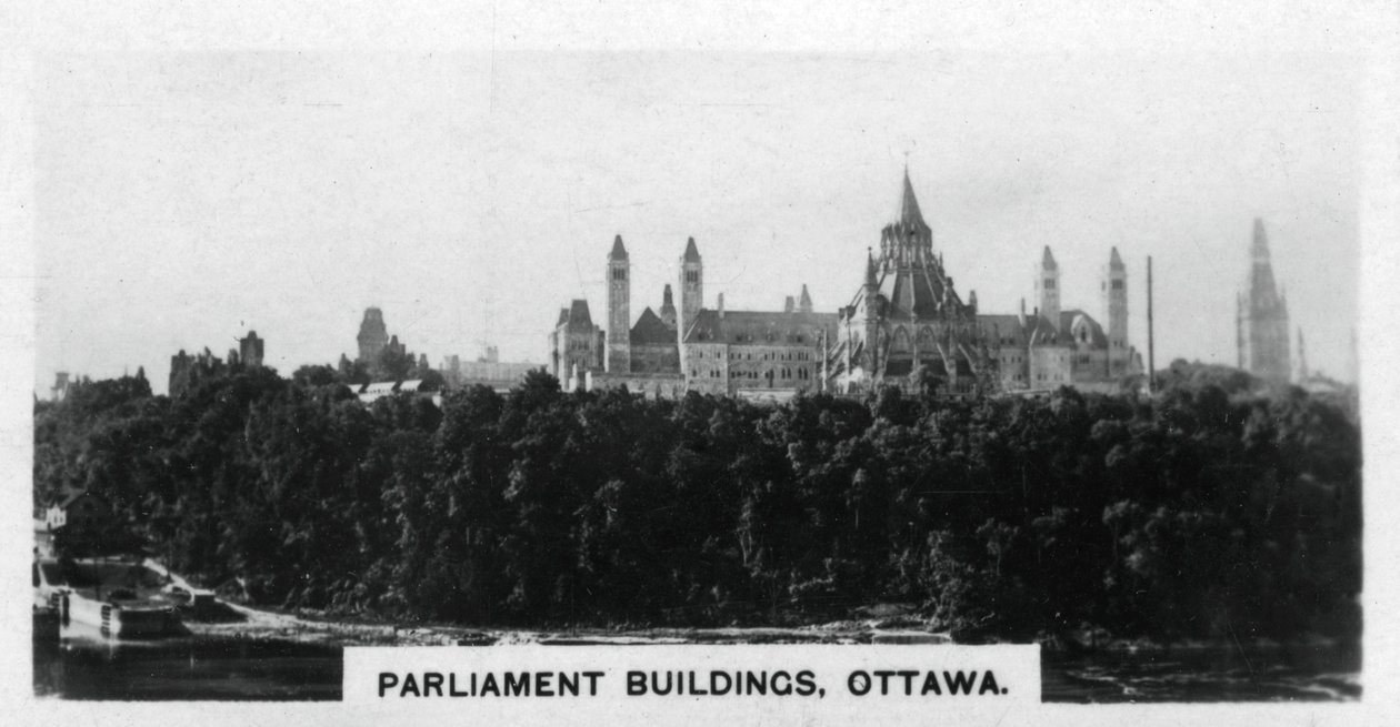 Parlamentsgebäude, Ottawa, Kanada, ca. 1920er von Unbekannt