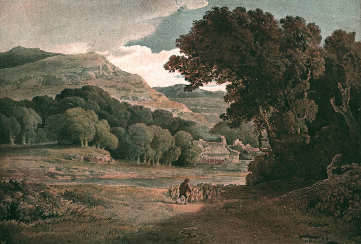 Pastorale Landschaft, ca. 1900 von Unbekannt