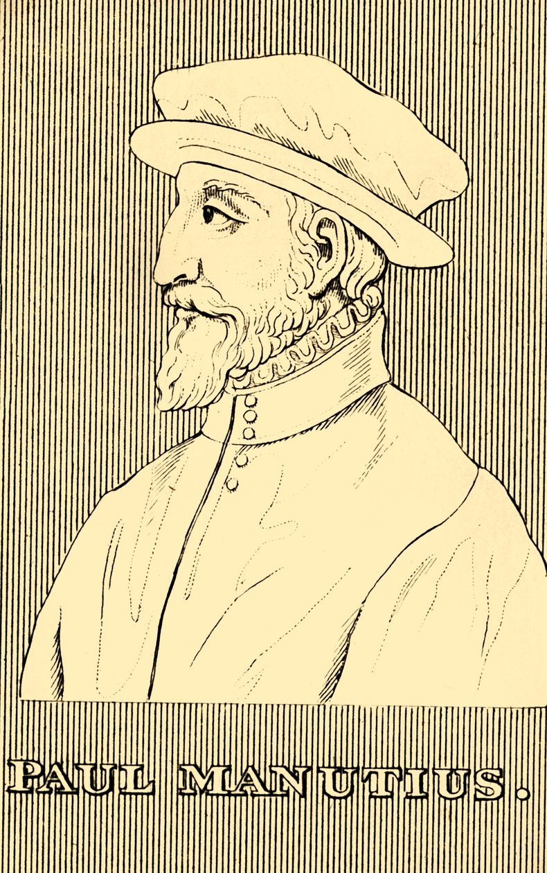 Paul Manutius, 1512-1574, 1830 von Unbekannt