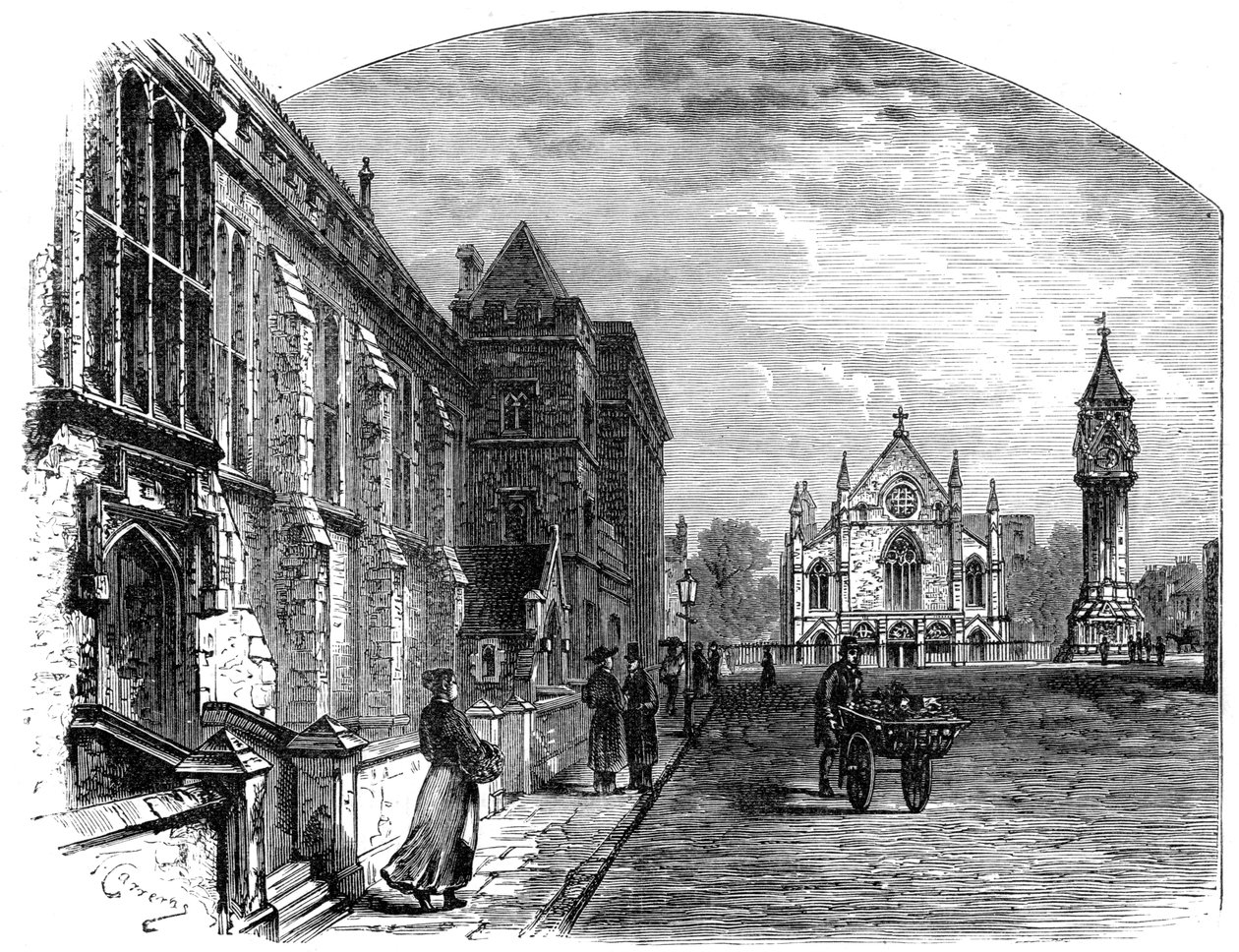 Pery Square, Limerick, 19. Jahrhundert von Unbekannt