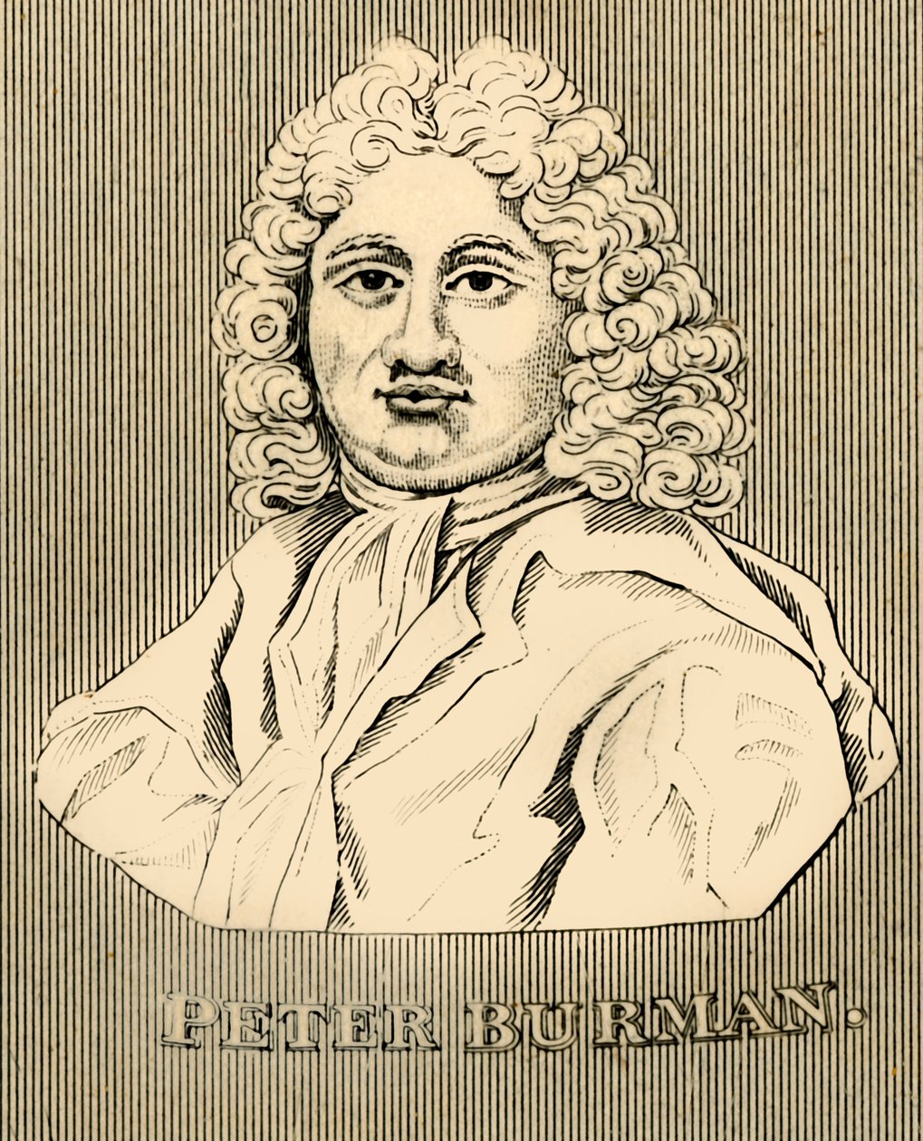 Peter Burman, 1668-1741 von Unbekannt