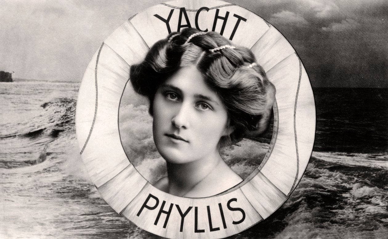 Phyllis Dare 1890-1975, englische Schauspielerin, 1907 von Unbekannt