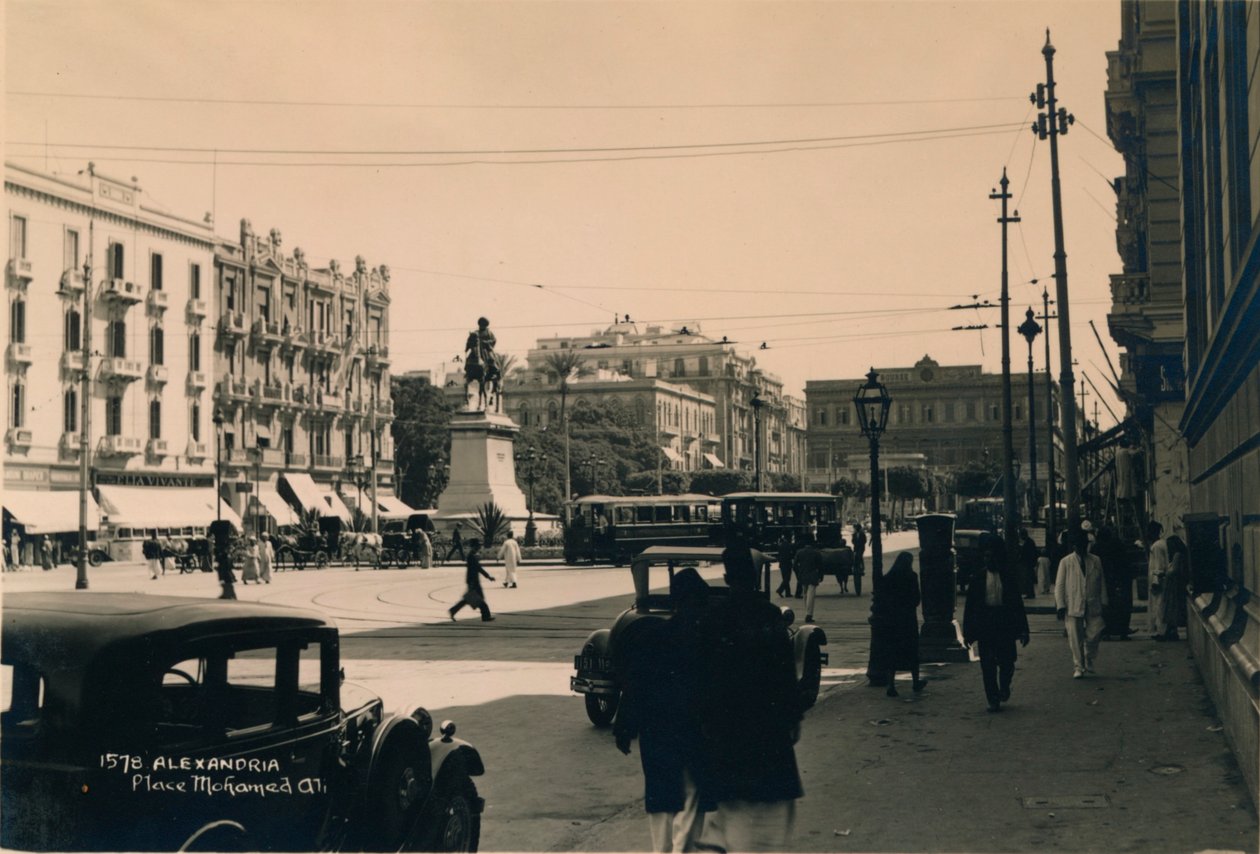 Place Muhammad Ali, Alexandria, Ägypten, 1936 von Unbekannt