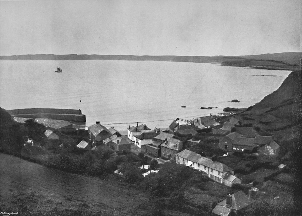 Polkerris - Ein abgelegenes kornisches Dorf, 1895 von Unbekannt