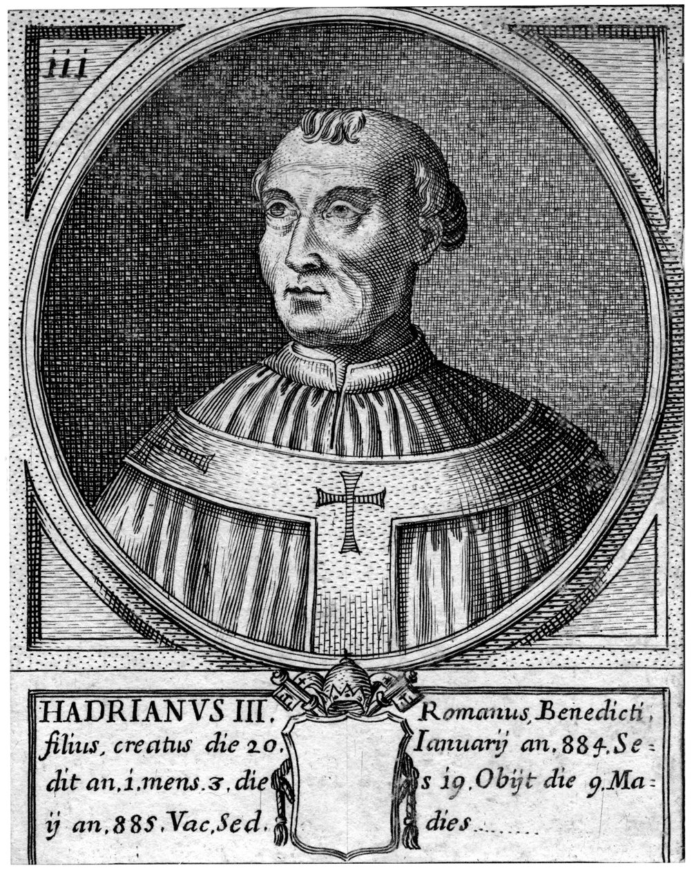 Papst Adrian III. von Unbekannt