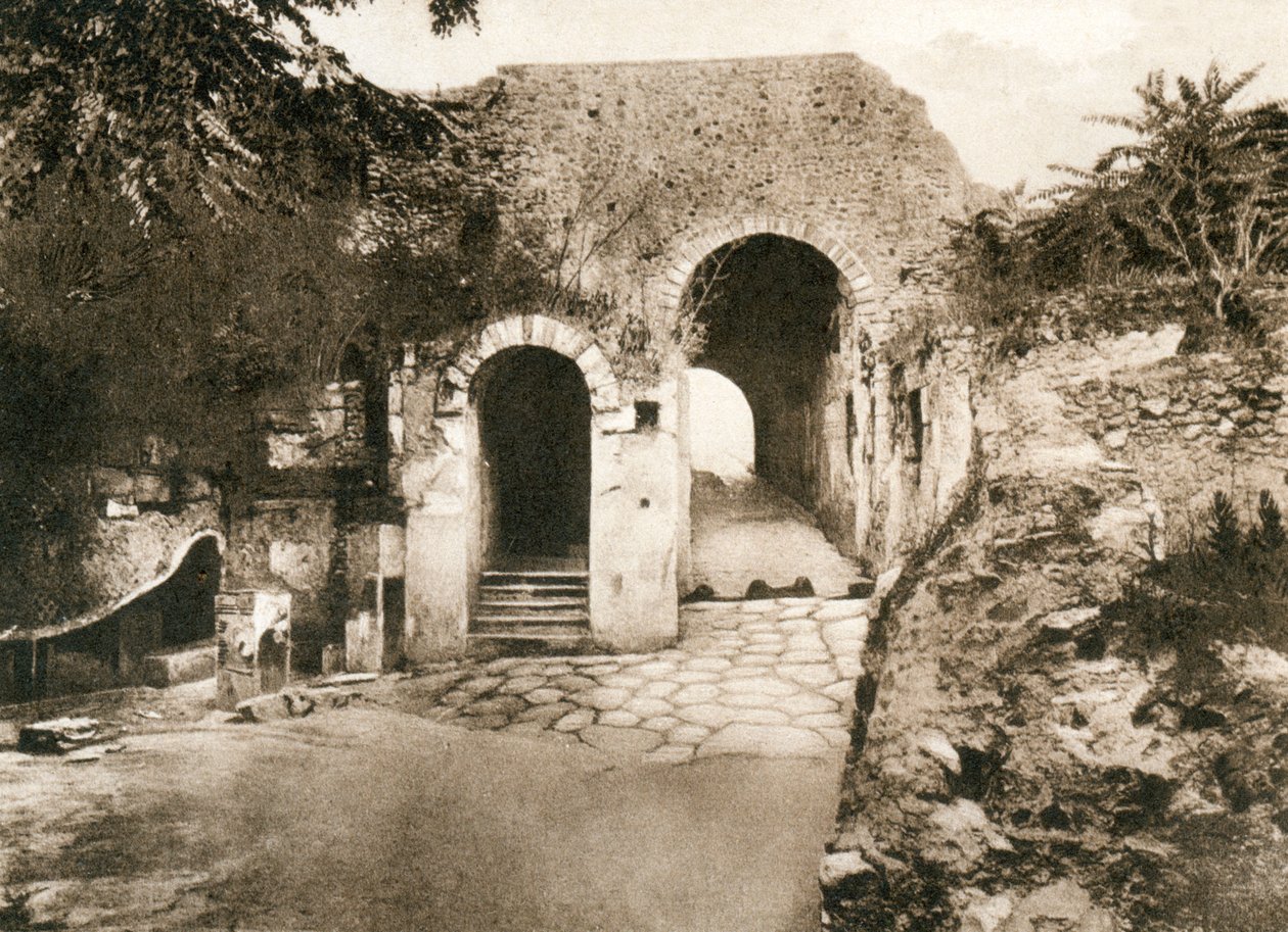 Porta Marina, Pompeji, Italien, ca. 1900er von Unbekannt