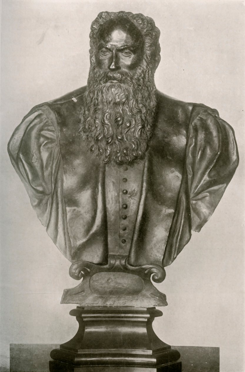 Porträtbüste von Aretino in der Sammlung von Mr. PAB Widener, Philadelphia, 1908 von Unbekannt