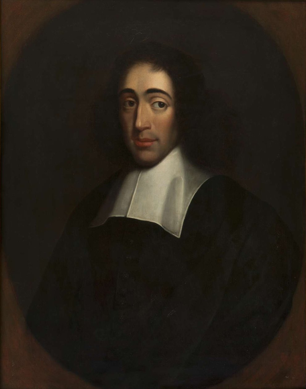 Porträt von Baruch Spinoza, letztes Viertel des 17. Jahrhunderts von Unbekannt