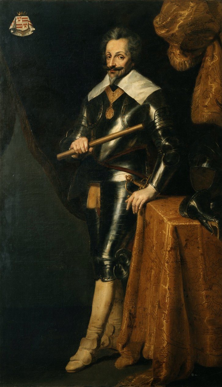 Porträt von Charles III de Croÿ 1560-1612, 1600er Jahre von Unbekannt