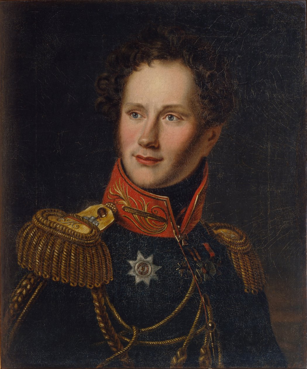 Porträt von Graf Alexey Fyodorovich Orlov 1787-1862, um 1810 von Unbekannt