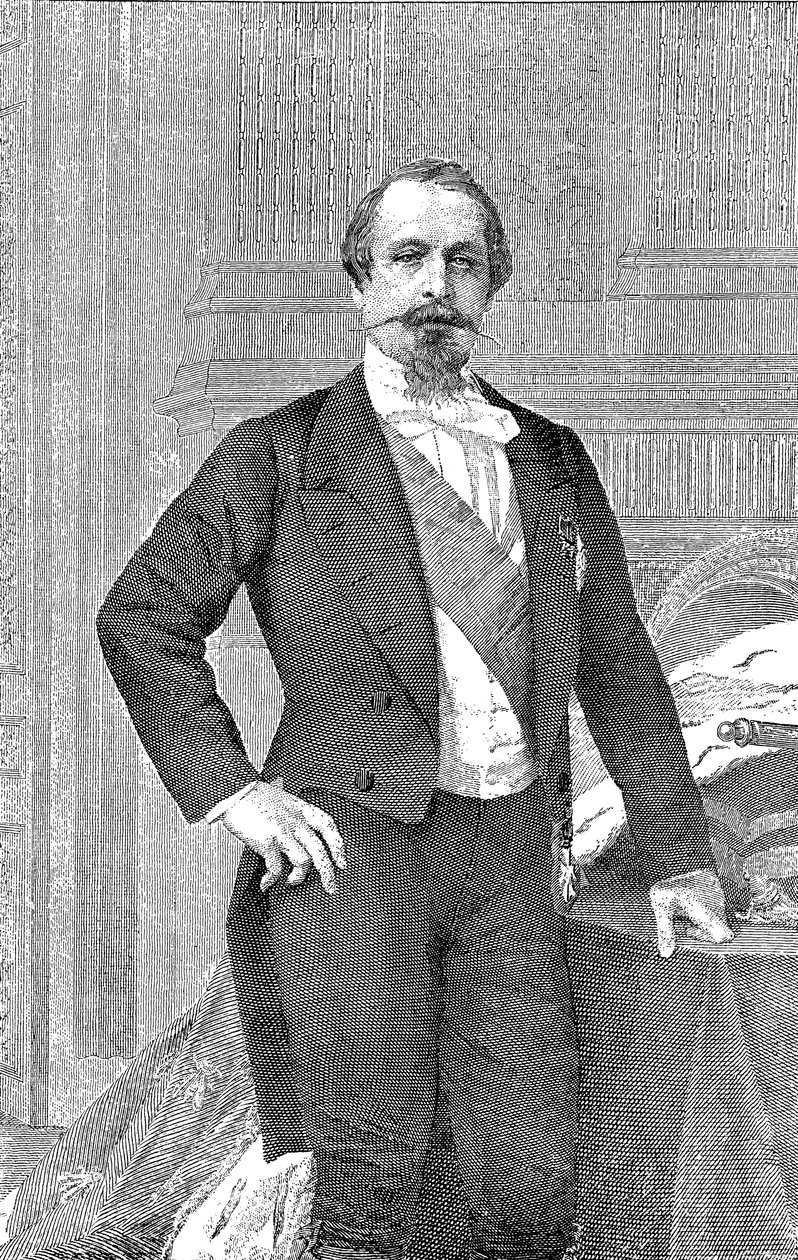 Porträt von Kaiser Napoleon III. von Frankreich, 1808-1873 von Unbekannt