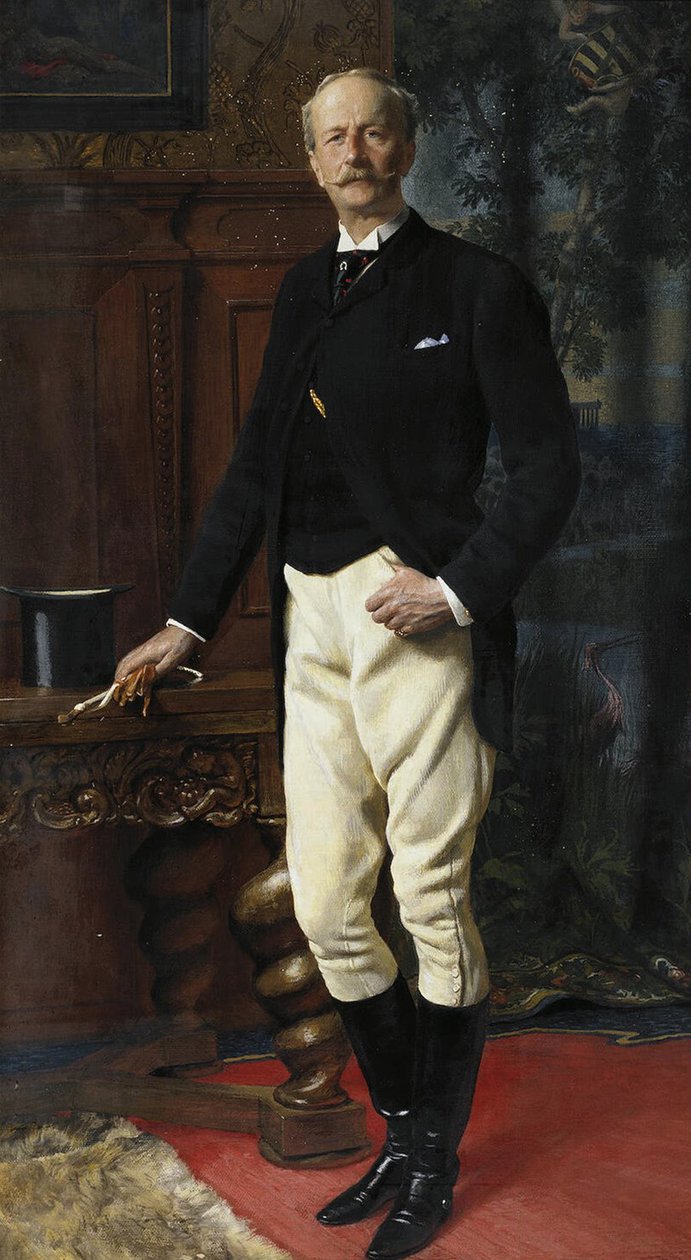 Porträt von Ernst I., Herzog von Sachsen-Altenburg 1826-1908, 1893 von Unbekannt