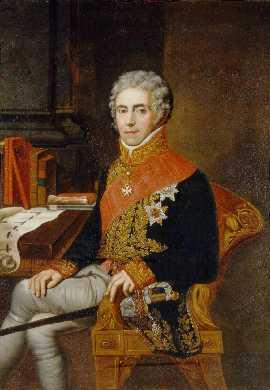 Porträt von Iwan Wassiljewitsch Tutolmin 1751-1839 von Unbekannt