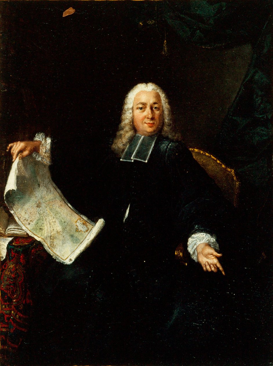 Porträt von Jean de Lagrive 1689-1757 von Unbekannt