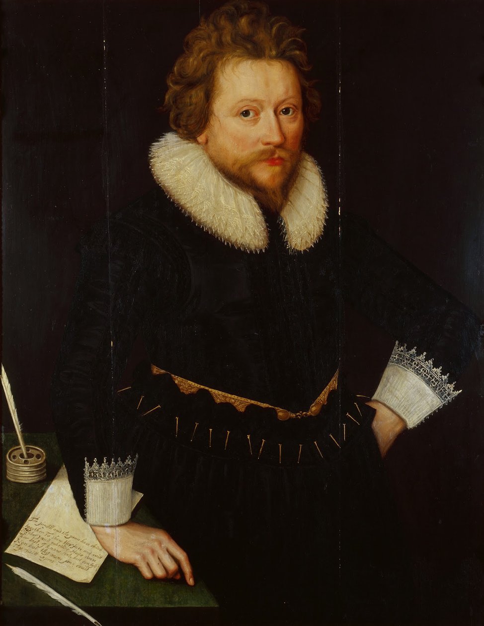 Porträt von John Fletcher 1579-1625, ca. 1620 von Unbekannt