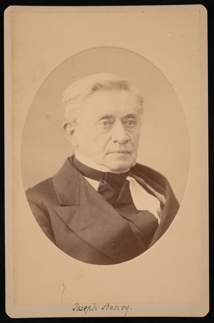 Porträt von Joseph Henry 1797-1878, vor 1878 von Unbekannt
