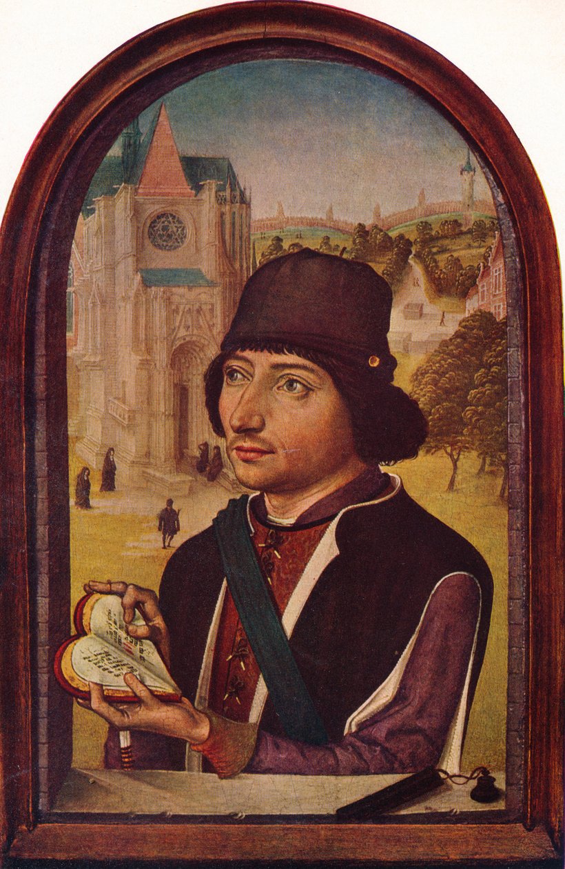Porträt von Ludwig XI., um 1456-58 von Unbekannt