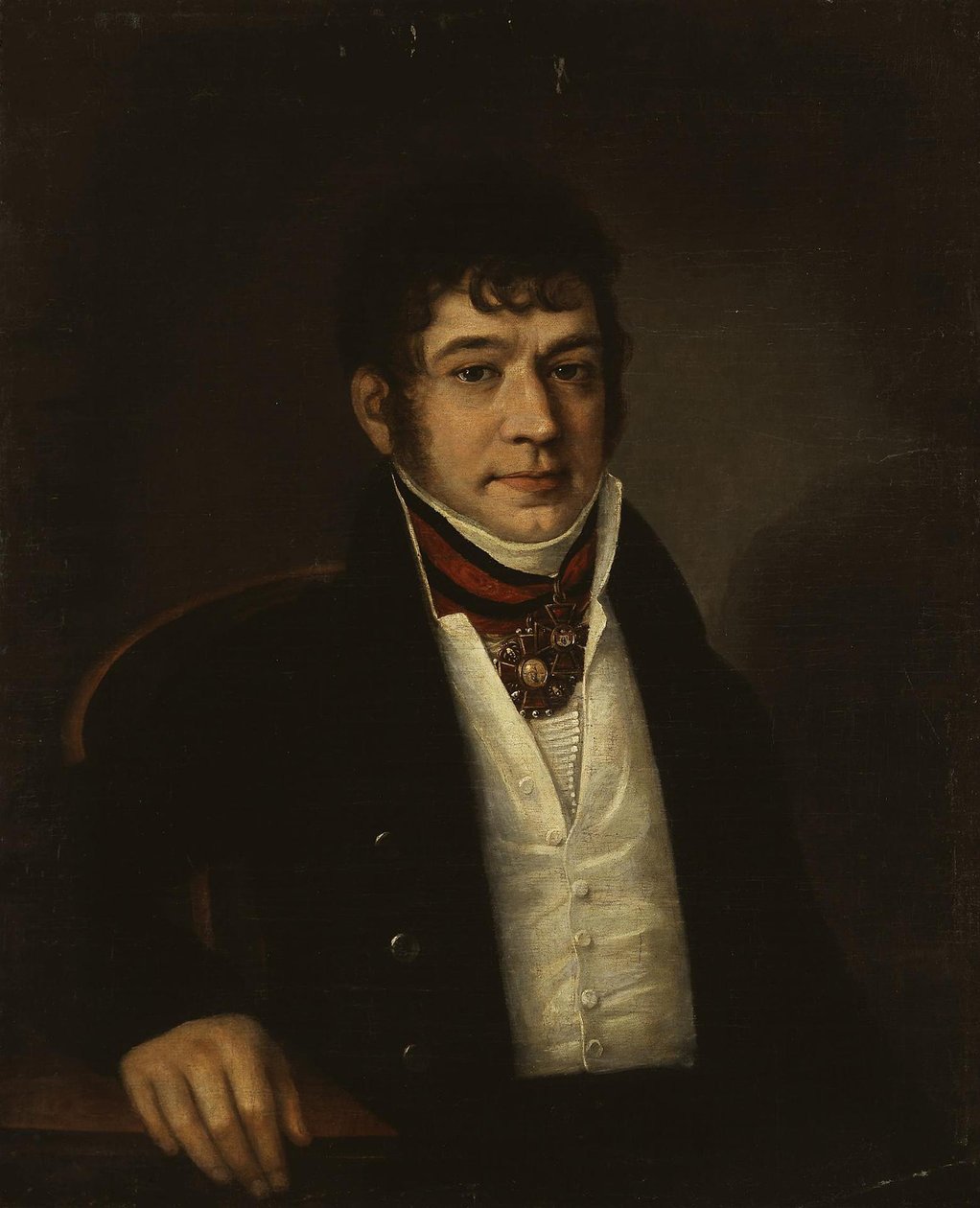 Porträt von Platon Bogdanovich Ogarev von Unbekannt