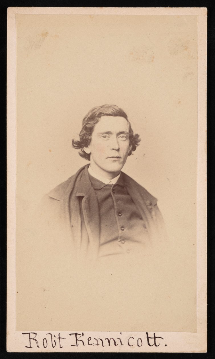 Porträt von Robert Kennicott 1835-1866, vor 1866 von Unbekannt