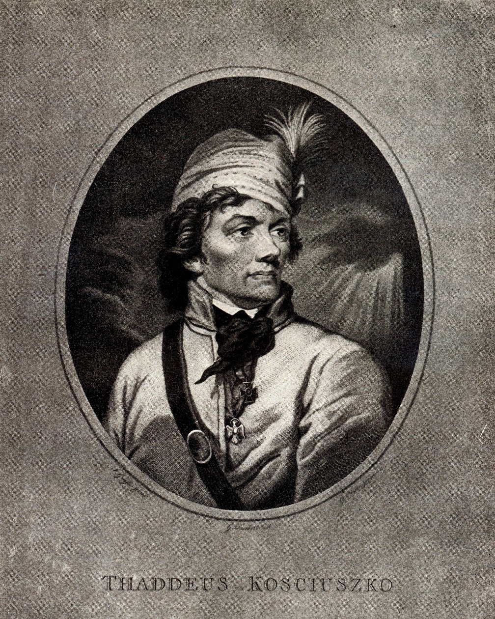 Porträt von Tadeusz Kosciuszko, 1746-1817, frühes 19. Jahrhundert von Unbekannt