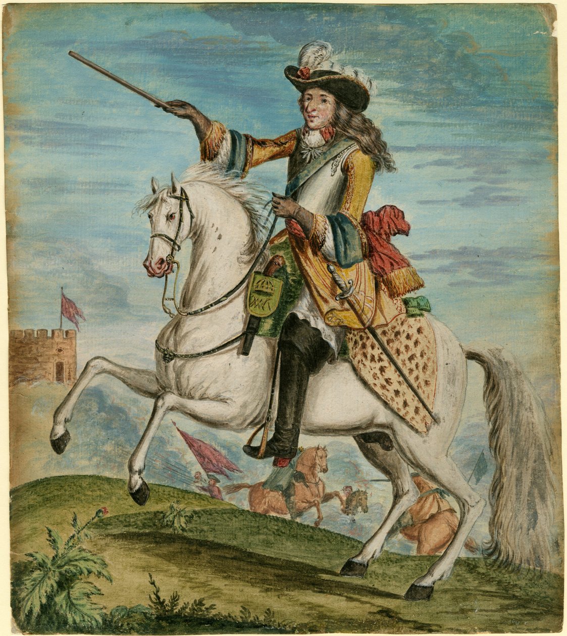 Porträt von Wilhelm III. von England 1650-1702, ca. 1690 von Unbekannt