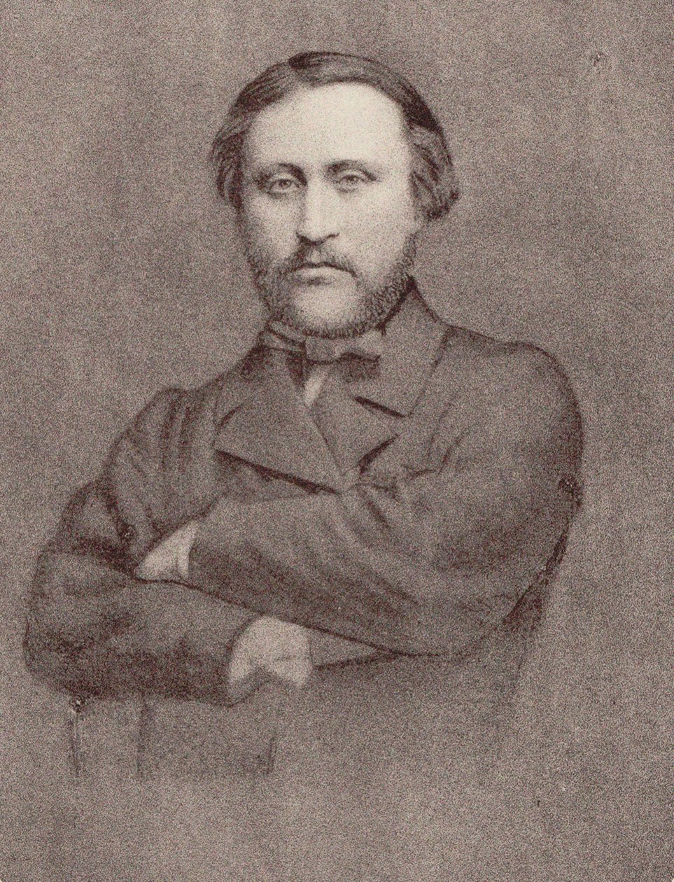Porträt des Komponisten Léon Kreutzer 1817-1868 von Unbekannt