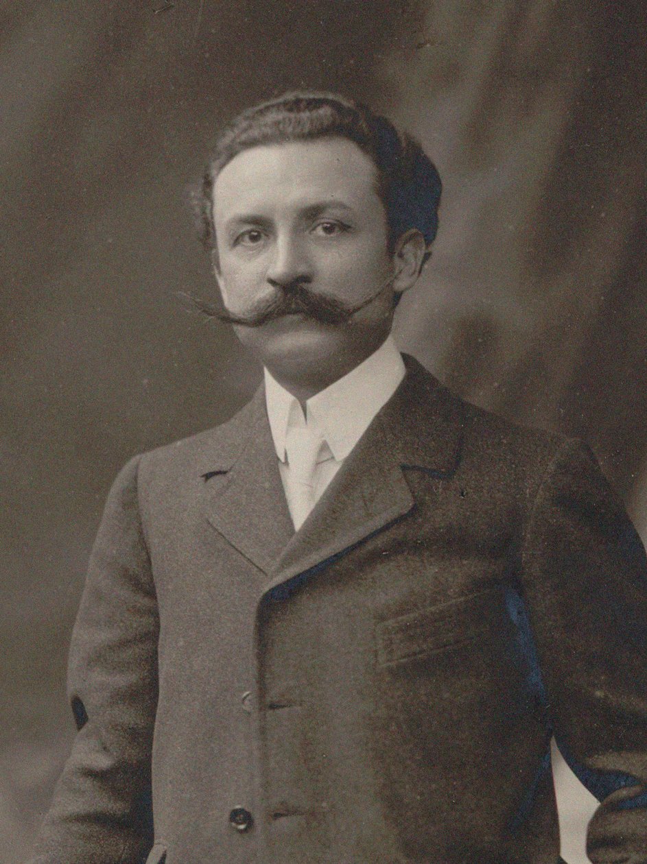 Porträt des Komponisten Xavier Leroux 1863-1919, ca. 1910 von Unbekannt