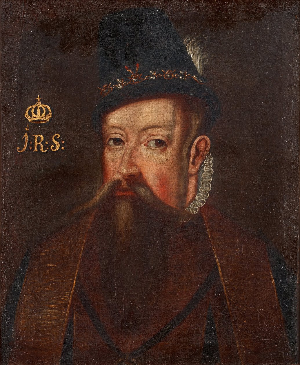 Porträt von König Johann III. von Schweden 1537-1592, um 1700 von Unbekannt