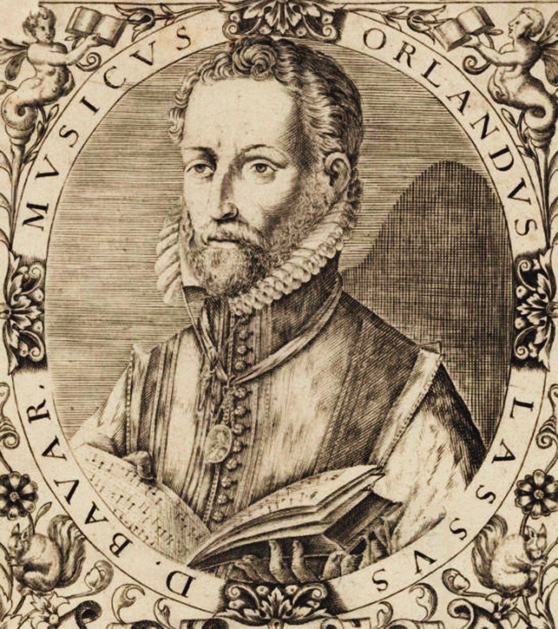 Porträt des Komponisten Roland de Lassus 1532-1594 von Unbekannt