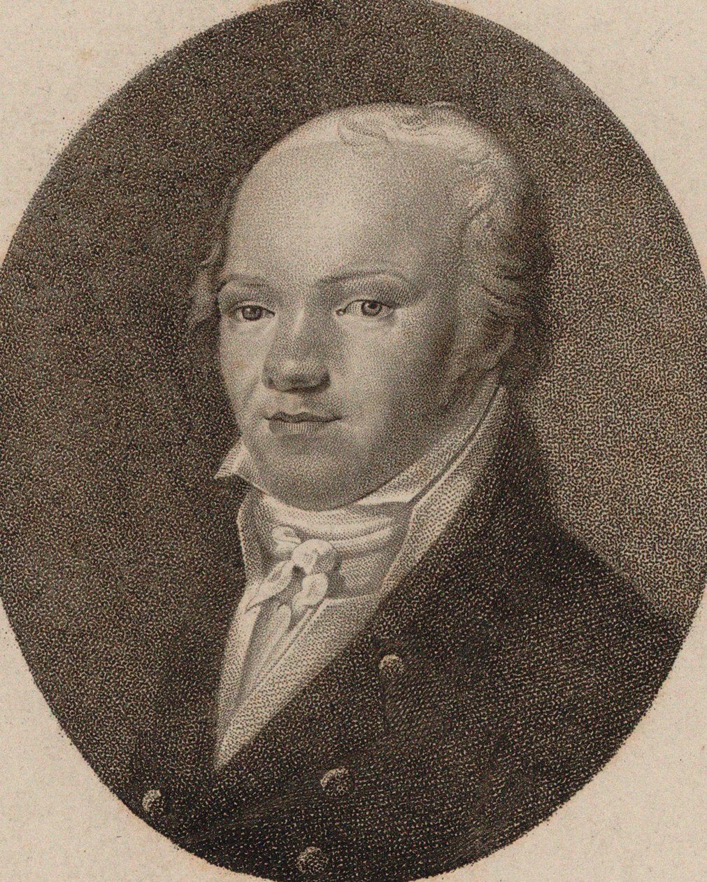 Porträt des Geigers und Komponisten Andreas Romberg 1767-1821, ca. 1800 von Unbekannt