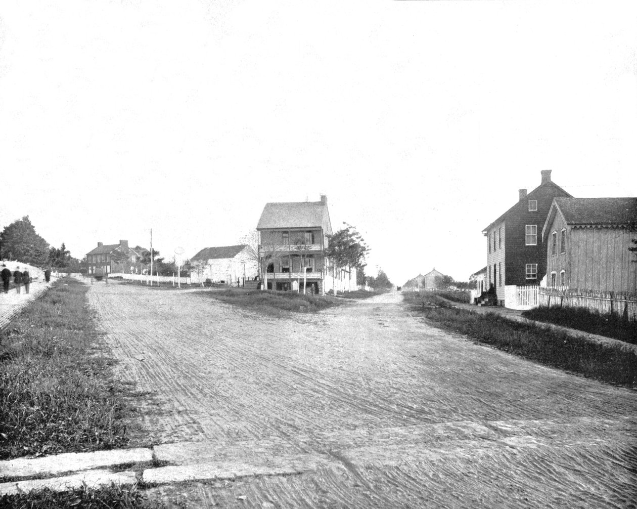Position der Union-Schützen in Gettysburg, Pennsylvania, USA, ca. 1900 von Unbekannt