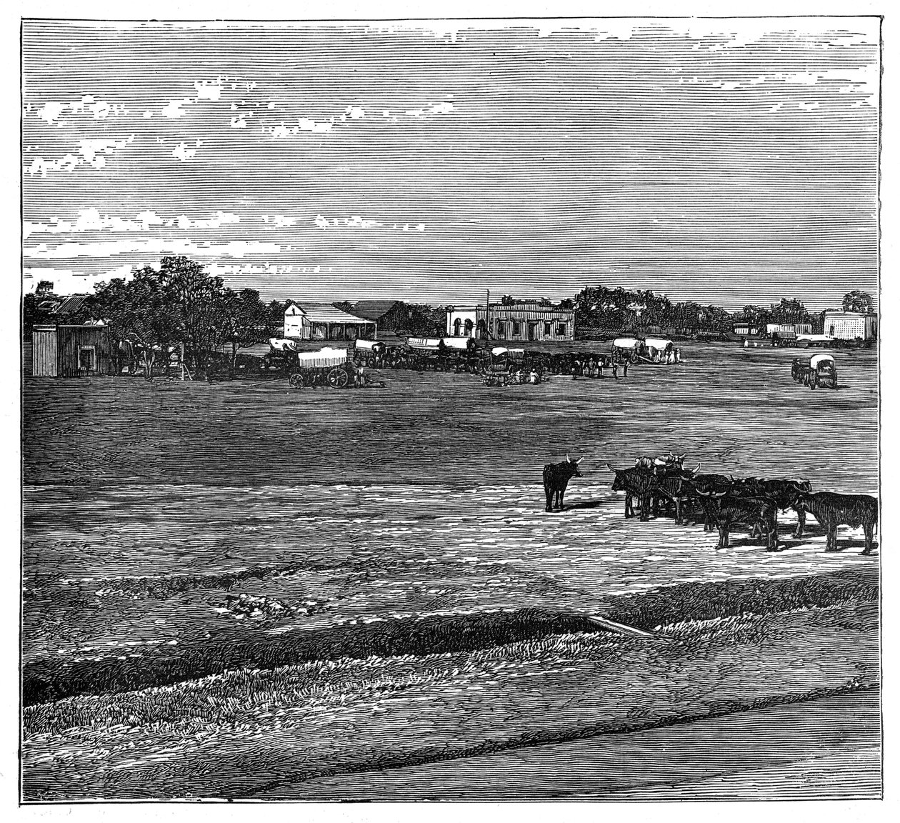 Potchefstroom, der Transvaal, Südafrika, ca. 1890 von Unbekannt