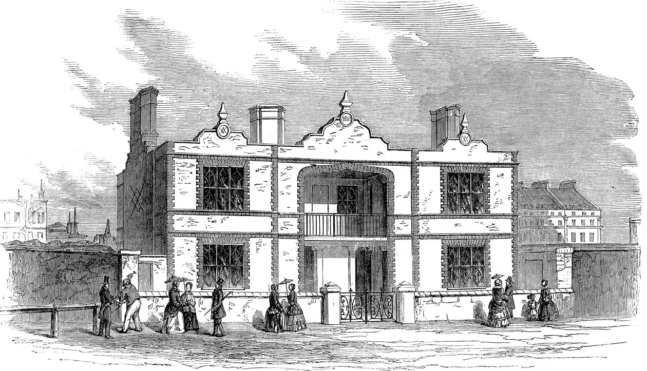 Prinz Alberts Modellwohnung für die Arbeiterklasse, 1851 von Unbekannt