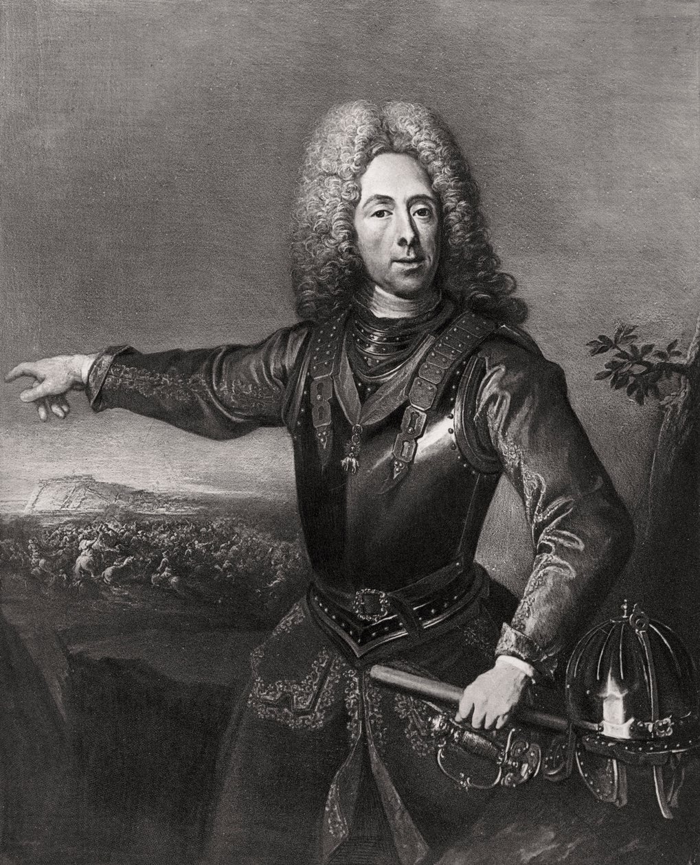 Prinz Eugen von Savoyen, in Frankreich geborener österreichischer Soldat, 1718, 1906 von Unbekannt