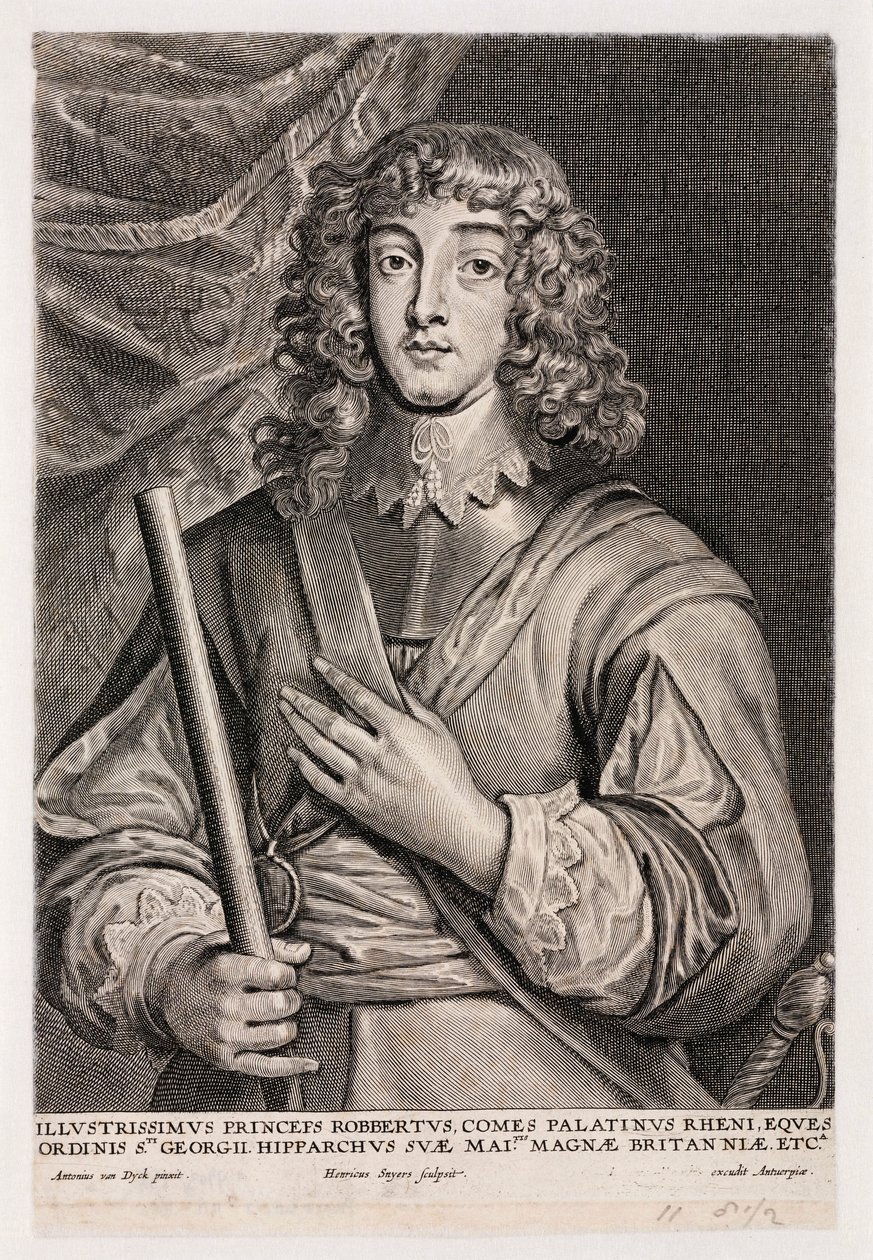 Prinz Rupert vom Rhein, Kavallerieoffizier, ca. 1640 von Unbekannt