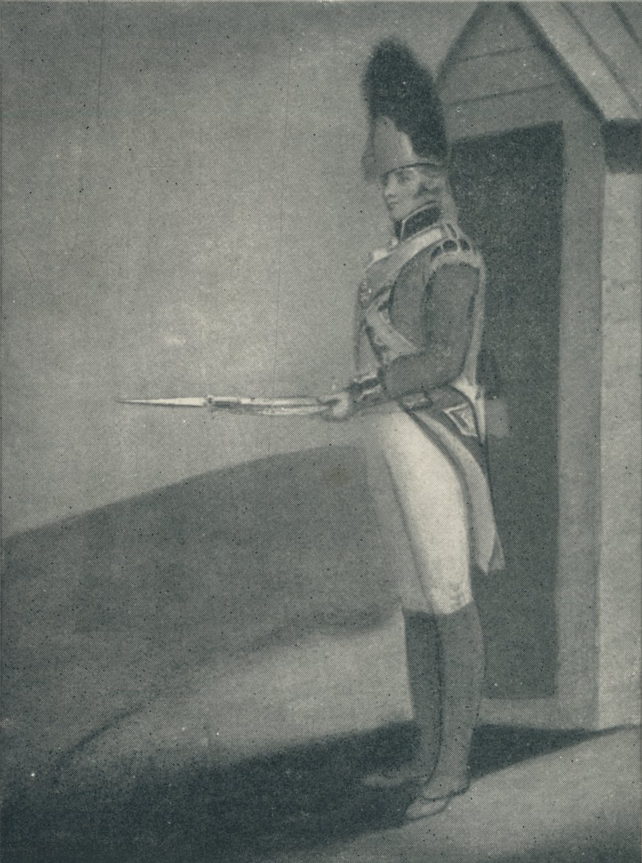 Grenadiergardist, 1760, 1909 von Unbekannt