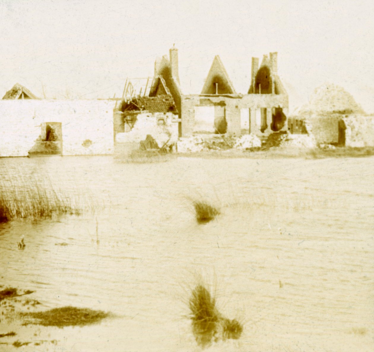 Ramskapelle, Belgien, um 1914-1918 von Unbekannt