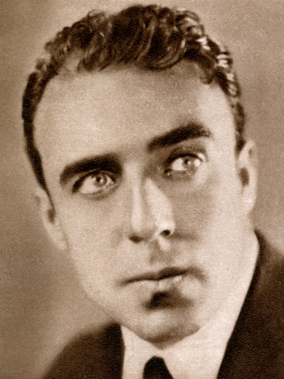 Raoul Walsh, amerikanischer Filmregisseur, 1933 von Unbekannt