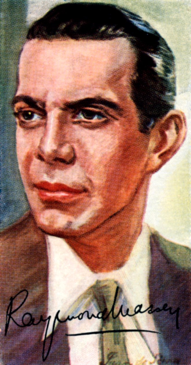 Raymond Hart Massey, 1896-1983, kanadischer Schauspieler, 20. Jahrhundert von Unbekannt