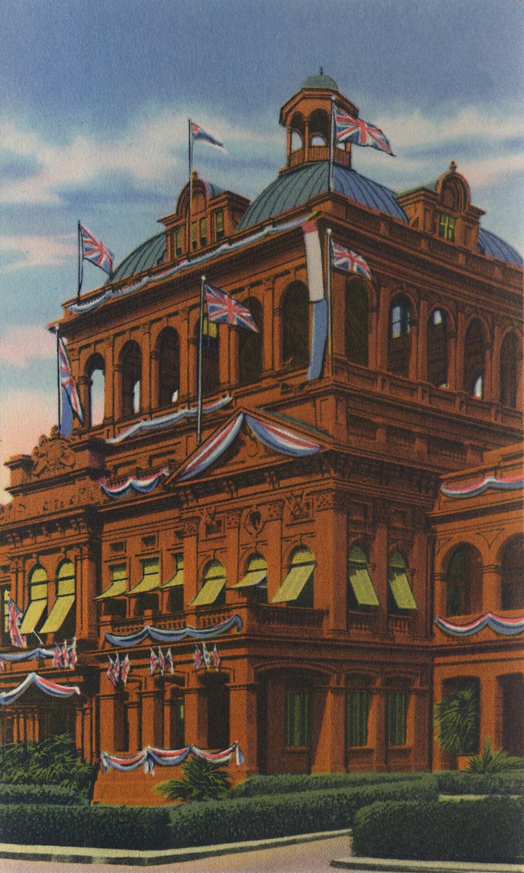 Red House, Port of Spain, Trinidad, B.W.I., um 1940er Jahre von Unbekannt