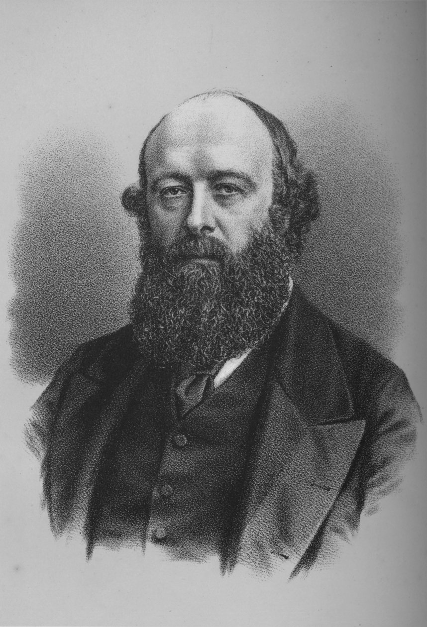 Robert Arthur Talbot Gascoyne-Cecil, 3. Marquis von Salisbury, britischer Politiker, um 1880 von Unbekannt