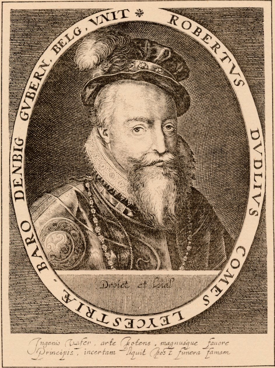 Robert Dudley, 1. Earl of Leicester 1532-1588, englischer Adliger, 1889 von Unbekannt