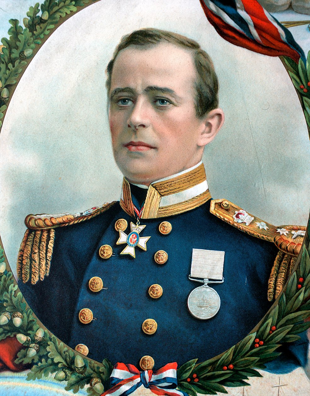 Robert Falcon Scott, britischer Antarktisforscher, 1914 von Unbekannt