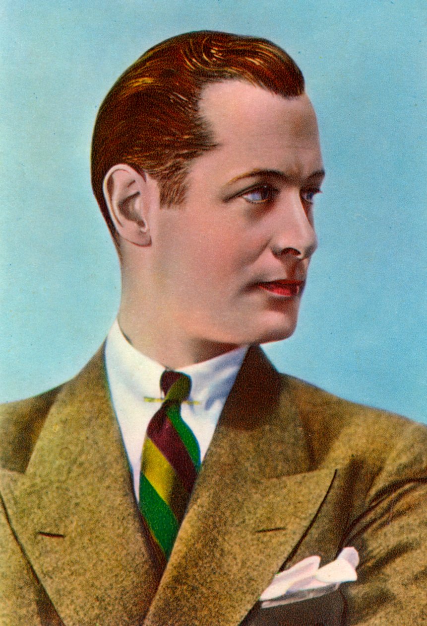 Robert Montgomery, amerikanischer Schauspieler und Regisseur von Unbekannt