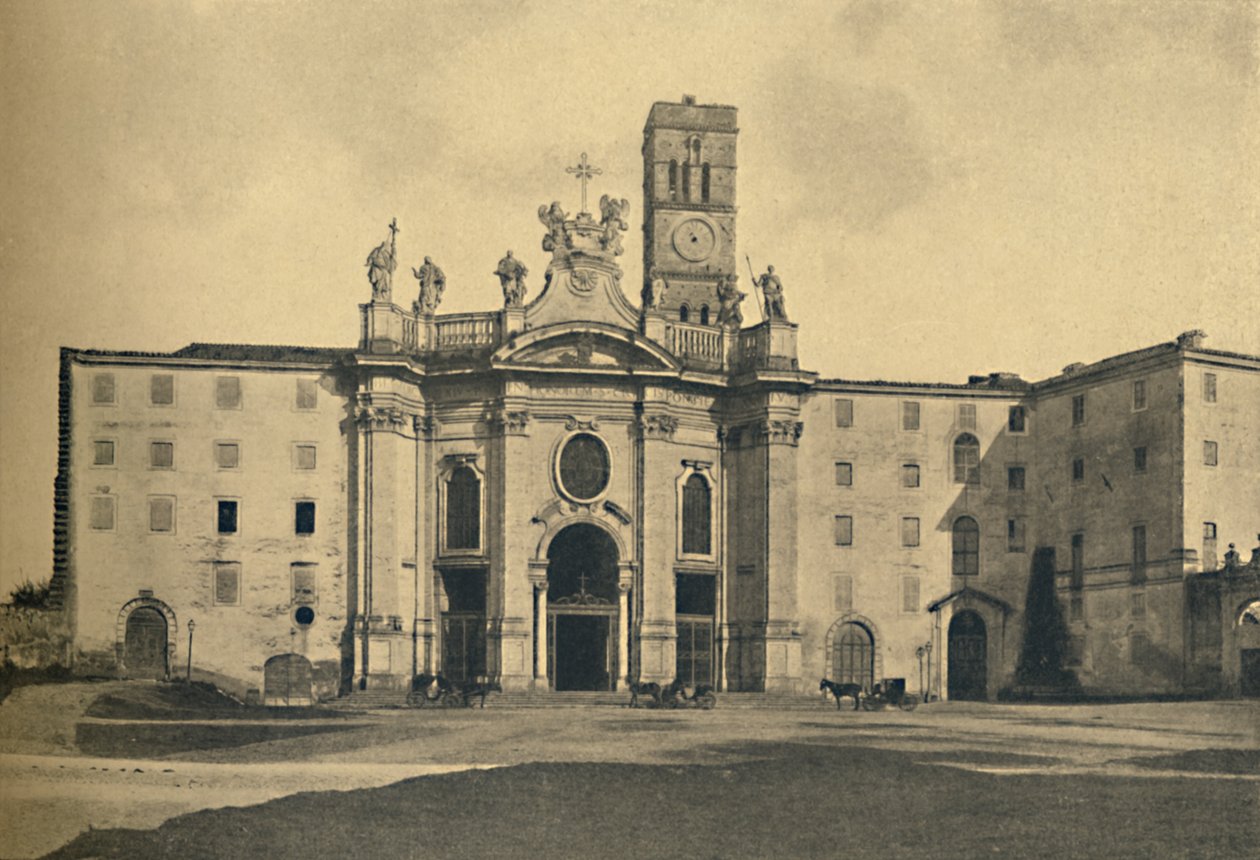 Rom - Basilika vom Heiligen Kreuz in Jerusalem, 1910 von Unbekannt