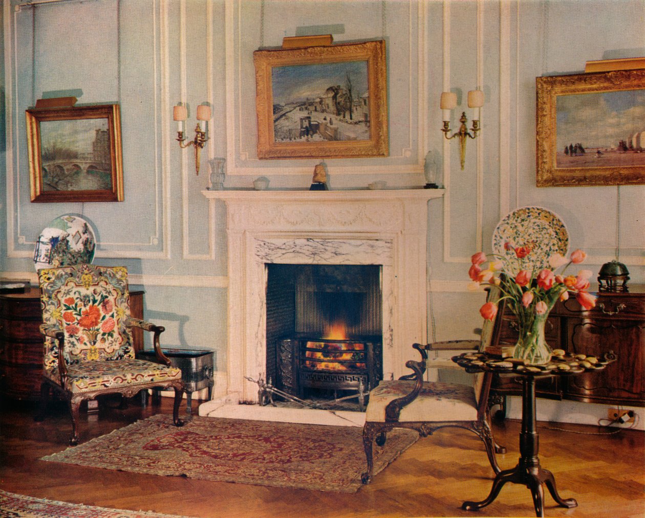 Zimmer im Haus von Mrs. Chester Beatty, 1932 von Unbekannt
